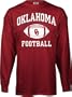 Oklahoma Sooners Perennial Football Long Sleeve T-Shirt