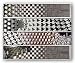 Metamorphosis (4 panels) by M.C. Escher 8.5