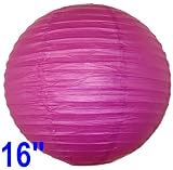 Fuchsia Purple Chinese/Japanese Paper Lantern/Lamp 16″ Diameter – Just Artifacts Brand Reviews