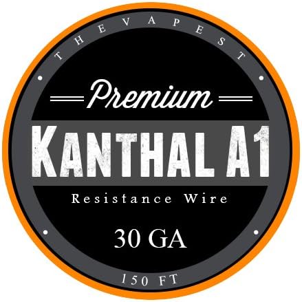 150ft Kanthal 30 Gauge A1 Resistance Wire Roll .254mm, 8.36 Ohms/ft