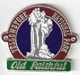 Yellowstone National Park - Old Faithful - Hiking Stick Medallion