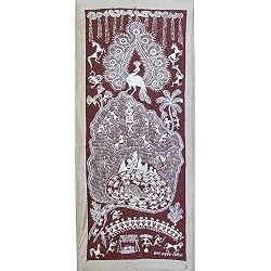 Watercolor Paintings Warli Art Home Decor