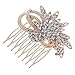 Remedios Vintage Crystal Bridal Hair Comb Wedding Hair Accessory