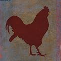 Qwerties "Rooster" - 10 x 10"