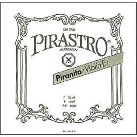 Pirastro Piranito Violin Strings, Set 4/4 Size