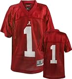 Alabama Crimson Tide Youth -No. 1- Replica Chase Football Jersey