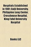 Hospitals Established in 1981: Eulji University, Philippine Lung Center, Crosshouse Hospital, King Fahd University Hospital