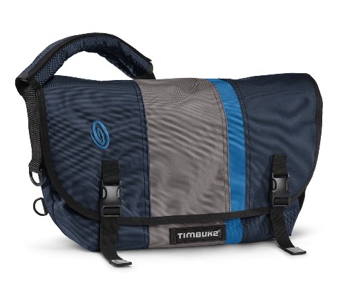 Timbuk2 Limited Edition Racing Stripe Messenger Bag Navy/Gunmetal/Blue