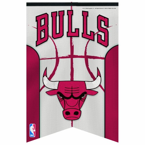 NBA Chicago Bulls Premium Felt Banner 17-by-26