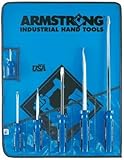 Armstrong 66-606 6 Piece Slotted Tip Square Shaft Screwdriver Set [並行輸入品]
