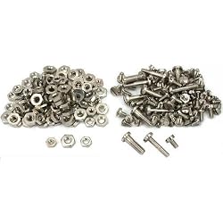 Nickel Plated Clock Screws Nuts Clockmakers Repair Part