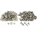 Nickel Plated Clock Screws Nuts Clockmakers Repair Part