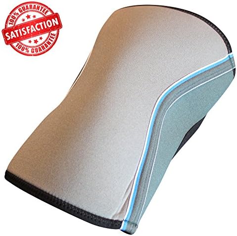 Knee Support Brace - Neoprene Compression Sleeve - Great for Running, Lifting, Walking