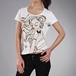 Jessie G. Women's Printed Scoop Neck Tee - Medium