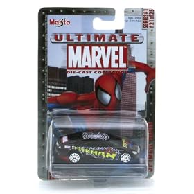 Marvel Ultimate Die Cast Collection Series 1: Spider-Man Buick LaCrosse Die Cast Car