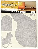 Molding Mates Cat and Mouse 4 Molding Mates Home Decor Peel and Stick Vinyl Wall Decal Stickers