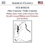 Rorem: Flute Concerto; Violin Concerto