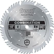 Freud LU84M009 9" Diameter x 40T COMB Combination Carbide-Tipped Saw Blade with 5/8" Arbor (.126 Kerf)