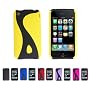 Apple iPhone 3G 3Gs 8GB 16GB 32GB Snap-On Hard Rubber Polycarbonate Crystal Case Cover + Free Screen Protector (Many Colors Available)