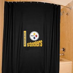Sports Coverage Pittsburgh Steelers Shower Curtain