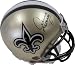 Archie Manning Autographed / Signed New Orleans Saints Mini Helmet