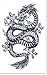 Mythic Dragon Temporary Tattoo #109