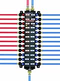 Viega 49243 PureFlow Manabloc Poly PEX Press 1/2-Inch to 24 Press No. of Outlets