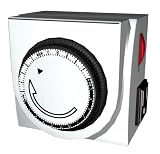 Stanley 38448 TimeIt Duo Two-Outlet 24 Hour Indoor Mechanical Timer, White