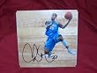Dahntay Jones Autographed Denver Nuggets Photo Floorboard, Proof Photo of Dahntay Signing This Exact Floor for Us.