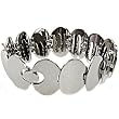 Stainless Steel Bracelet with high polish - Length: 8.5"/Width: 4mm