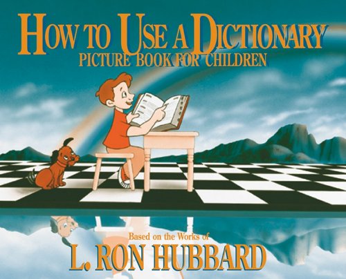 how to use a dictionary picture book for children