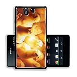 Liili Premium Sony Xperia Z1 5.0 Aluminum Snap Case Baby Chickens 20395578 by Liili Customized