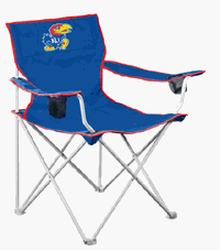 Kansas Jayhawks Deluxe Tailgating Chair