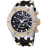 Invicta Men's 6204 Reserve Collection GMT 18k Gold-Plated and Stainless Steel Watch