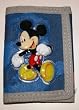 Disney Mickey Mouse Trifold Wallet : Navy blue Kid wallet