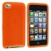 Electromaster(tm) Brand - Orange Silicone Rubber Gel Soft Skin Case Cover New For Ipod Touch 4th Generation 4g