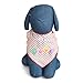 Tail Trends Valentines Day Dog Bandanas with Sweethearts Design Fits Medium to Large Sized Dogs - 100% Cotton (M)
