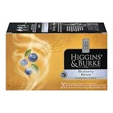 Higgins & Burke Herbal Tea, Blueberry, 20-Count (Pack of 6)