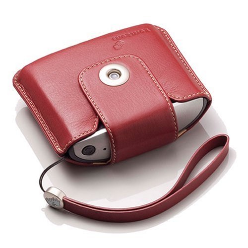 Childrens Toyshop  Electronics : TomTom ONE Leather Case & Strap - Red