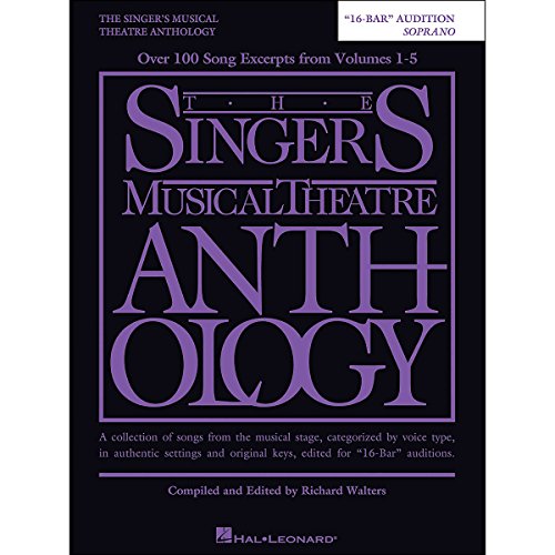 Hal Leonard The Singer's Musical Theatre Anthology Soprano 16 Bar Audition