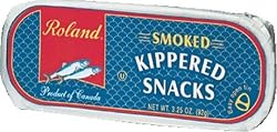 Roland Smoked Kippered Snacks, 3.25-Ounce Packages (Pack of 24)