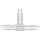 Value Plastics Natural Polypropylene Tube Fitting, Classic Series Barbed Tee, Tube ID