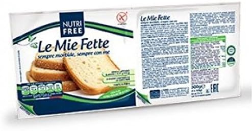Nutrifree My Bread Slices Soft Source Of Fibre Lactose 2x150g