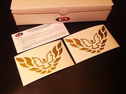 FIREBIRD PILLAR DECALS Trans Am Formula Stickers 1993-2002 METALLIC GOLD