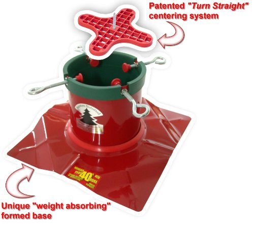 Santas Solution Original High Quality Christmas Tree Stand with Auto Stop Watering System