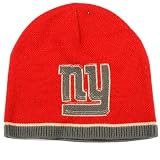 New York Giants Old School Red Stitch Knit Beanie