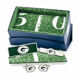 Green Bay Packers 3 Piece Cufflink Gift Set