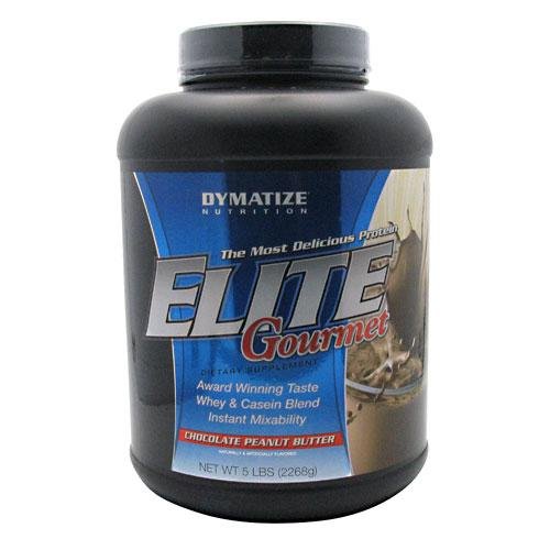 Dymatize Nutrition Gourmet Elite, Chocolate Peanut Butter, 5-Pound
