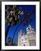 Mission Conception through Wrought Iron Gate, San Antonio, Texas Framed Photographic Poster Print by John Elk III, 31x39