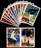 HOT - 2010 Topps Baseball Cards Complete TEAM SET: San Francisco Giants (Series 1 & 2) 23 Cards including Buster Posey & Madison Bumgarner Rookie Cards Plus Tim Lincecum, Runzler, Cain, Rowand, Sanchez, Uribe, Zito & more!